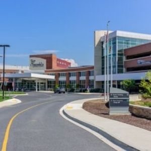 frederick health hospital memorial parking md regional entrance visitor garage main